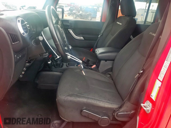 2016 Jeep Wrangler Unlimited Rubicon z VIN 1C4HJWFG7GL128994, wystawiony jako Copart lot #59855175 z przebiegiem 85 974 mil mil oraz Szkoda całkowita • Salvage title. Historia ofert i sprzedaży dostępna na DreamBid. Obrazek 7.