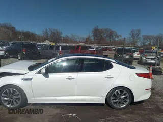 2015 Kia Optima SXL Turbo with VIN 5XXGR4A60FG378566, listed as a IAAI auction lot 41750017 with 111,850 mi miles and . Bid and sale history available at DreamBid. Image 14.