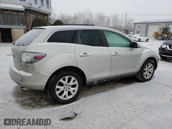 2008 Mazda CX-7 Grand Touring z VIN JM3ER29L180169354, wystawiony jako Copart lot #43319525 z przebiegiem 199 475 mil mil oraz Czysty tytuł • Clean title. Historia ofert i sprzedaży dostępna na DreamBid. Obrazek 3.