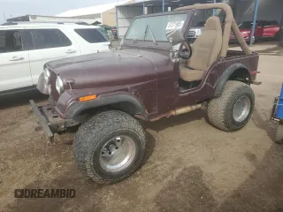 1978 Jeep CJ z VIN J8F83EH126023, wystawiony jako Copart lot #51271905 z przebiegiem 79 999 mil mil oraz Tytuł czysty. Historia ofert i sprzedaży dostępna na DreamBid. Obrazek 1.