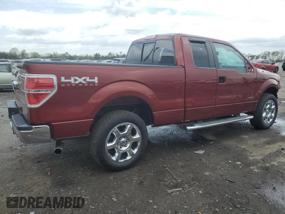 2014 Ford F-150 XL with VIN 1FTFX1ET4EKF02567, listed as a Copart auction lot 52896365 with 140,873 mi miles and Salvage Title. Bid and sale history available at carsss.com. Image 3.