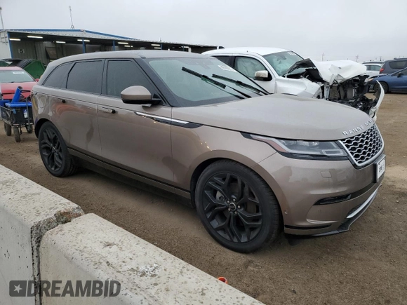 2018 Land Rover Range Rover Velar with VIN SALYC2RV4JA702668, listed as a Copart auction lot 48980875 with 46,803 mi miles and Clean Title. Bid and sale history available at DreamBid. Image 4.