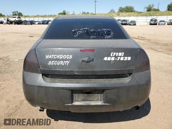 2013 Chevrolet Impala Police with VIN 2G1WD5E35D1261321, listed as a Copart auction lot 70675654 with 0 mi miles and Non Repairable. Bid and sale history available at carsss.com. Image 6.
