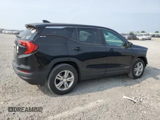 2021 GMC Terrain SLE with VIN 3GKALMEVXML371350, listed as a Copart auction lot 59190475 with 45,443 mi miles and Salvage title. Bid and sale history available at DreamBid. Image 3.