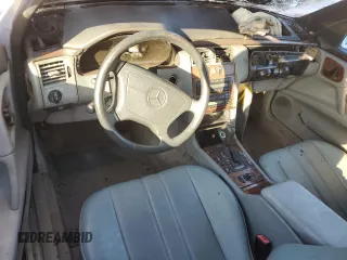 1998 Mercedes-Benz E 320 with VIN WDBJF25F9WA533140, listed as a Copart auction lot 43757445 with Not Provided miles and Salvage Title. Bid and sale history available at DreamBid. Image 8.