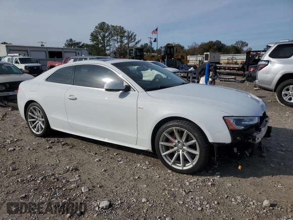 2016 Audi A5 Premium with VIN WAUD2AFR7GA050094, listed as a Copart auction lot 83549834 with 92,459 mi miles and Salvage title. Bid and sale history available at DreamBid. Image 4.