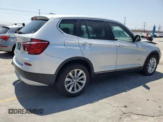 2014 BMW X3 xDrive28i z VIN 5UXWX9C59E0D26101, wystawiony jako Copart lot #60690065 z przebiegiem 94 386 mil mil oraz Szkoda całkowita • Salvage title. Historia ofert i sprzedaży dostępna na DreamBid. Obrazek 3.