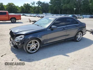 2010 Mercedes-Benz C 350 Sport with VIN WDDGF5GB8AR108550, listed as a Copart auction lot 57163585 with 198,079 mi miles and Non repairable. Bid and sale history available at DreamBid. Image 1.