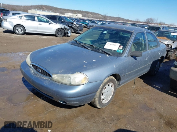 2000 Ford Contour SE Fleet with VIN 1FAFP66L5YK137824, listed as a IAAI auction lot 41610477 with 120,320 mi miles. Bid and sale history available at carsss.com. Image 2.