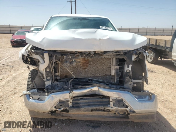 2022 Ford F-150 XL with VIN 1FTFW1E53NFB87371, listed as a Copart auction lot 52205675 with 105,772 mi miles and Salvage Title. Bid and sale history available at carsss.com. Image 5.