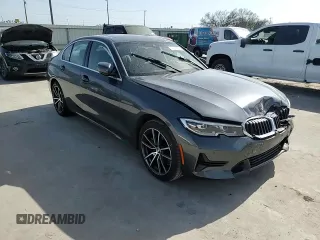 2019 BMW 3 Series 330i with VIN WBA5R1C51KFH15569, listed as a Copart auction lot 49515335 with 0 mi miles and Salvage Title. Bid and sale history available at carsss.com. Image 11.