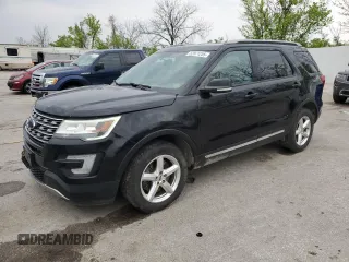 2017 Ford Explorer XLT z VIN 1FM5K8DH8HGD33785, wystawiony jako Copart lot #52871255 z przebiegiem 176 929 mil mil oraz Czysty tytuł • Clean title. Historia ofert i sprzedaży dostępna na DreamBid. Obrazek 1.