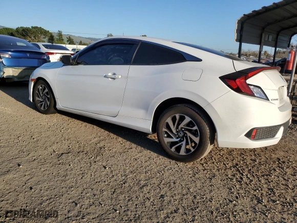 2017 Honda Civic Coupe LX-P with VIN 2HGFC4B09HH308251, listed as a Copart auction lot 46749665 with 87,417 mi miles and Salvage Title. Bid and sale history available at carsss.com. Image 2.
