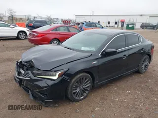 2022 Acura ILX Premium with VIN 19UDE2F83NA007359, listed as a IAAI auction lot 42012805 with 24,564 mi miles and . Bid and sale history available at DreamBid. Image 17.