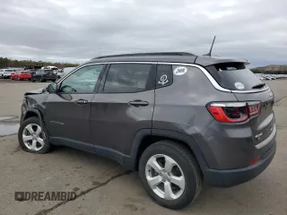 2021 Jeep Compass Latitude with VIN 3C4NJDBB4MT507484, listed as a Copart auction lot 47925165 with 17,644 mi miles and Non repairable. Bid and sale history available at DreamBid. Image 2.