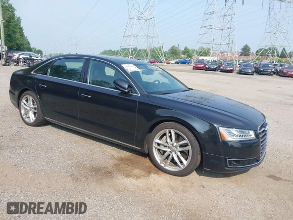 2015 Audi A8 4.0T z VIN WAU32AFD6FN031625, wystawiony jako IAAI lot #42498415 z przebiegiem 95 130 mil mil oraz . Historia ofert i sprzedaży dostępna na DreamBid. Obrazek 1.