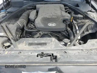 2015 Hyundai Genesis 3.8L with VIN KMHGN4JE9FU092479, listed as a Copart auction lot 68120854 with 218,187 mi miles and Salvage Title. Bid and sale history available at carsss.com. Image 11.