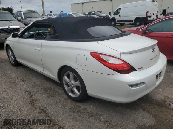 2008 Toyota Solara SE with VIN 4T1FA38P68U160345, listed as a Copart auction lot 74989644 with Not Provided miles and Non Repairable. Bid and sale history available at carsss.com. Image 2.