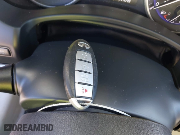 2015 Infiniti Q50 with VIN JN1BV7AP3FM335840, listed as a IAAI auction lot 38327905 with 100,276 mi miles. Bid and sale history available at carsss.com. Image 11.