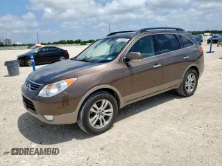 2012 Hyundai Veracruz Limited z VIN KM8NU4CC3CU187363, wystawiony jako Copart lot #61385235 z przebiegiem 198 228 mil mil oraz Czysty tytuł • Clean title. Historia ofert i sprzedaży dostępna na DreamBid. Obrazek 1.