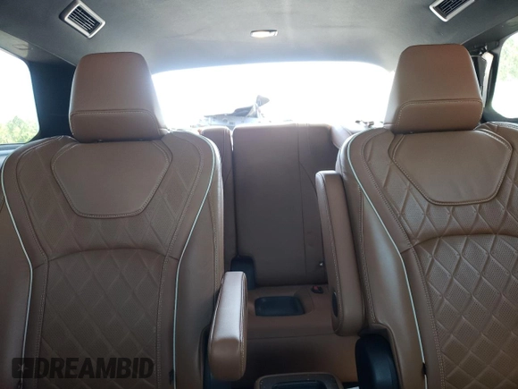 2024 Infiniti QX60 Autograph with VIN 5N1DL1HU6RC344915, listed as a Copart auction lot 48544125 with 7,927 mi miles and Salvage title. Bid and sale history available at DreamBid. Image 10.