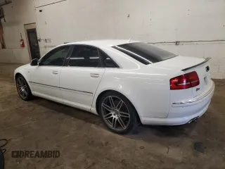 2008 Audi S8 z VIN WAUPN94E88N010023, wystawiony jako Copart lot #46978255 z przebiegiem 160 586 mil mil oraz Szkoda całkowita • Salvage title. Historia ofert i sprzedaży dostępna na DreamBid. Obrazek 2.
