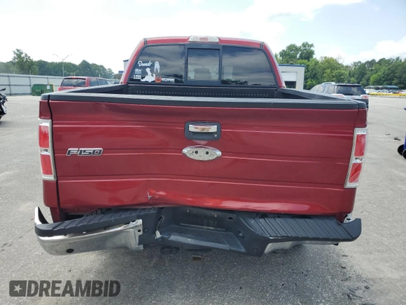 2014 Ford F-150 XL with VIN 1FTFW1CT7EKG41338, listed as a Copart auction lot 60037405 with 128,130 mi miles and Salvage title. Bid and sale history available at DreamBid. Image 6.
