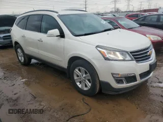 2013 Chevrolet Traverse LT with VIN 1GNKVGKD4DJ250349, listed as a Copart auction lot 51431245 with 182,837 mi miles and Salvage Title. Bid and sale history available at DreamBid. Image 4.