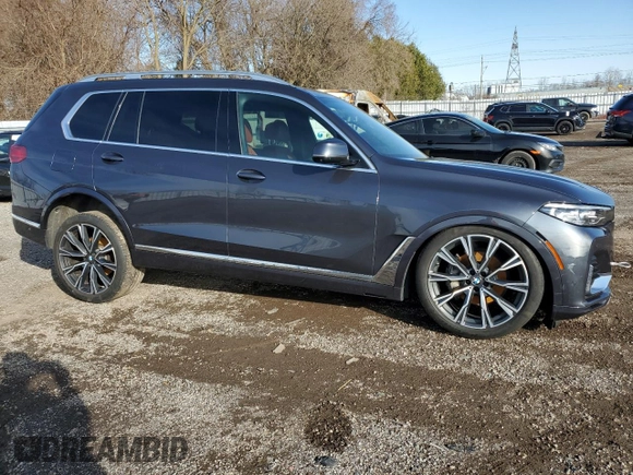2019 BMW X7 xDrive40i z VIN 5UXCW2C53KL086449, wystawiony jako Copart lot #51090755 z przebiegiem 109 920 mil mil oraz Czysty tytuł • Clean title. Historia ofert i sprzedaży dostępna na DreamBid. Obrazek 4.