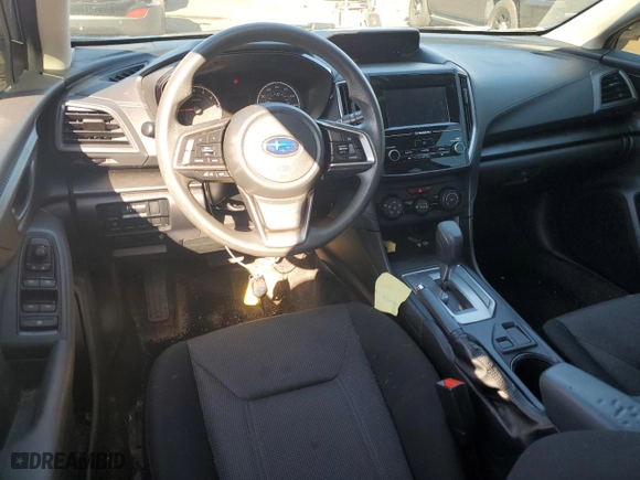 2019 Subaru Impreza with VIN 4S3GTAA69K3748455, listed as a Copart auction lot 52100665 with 58,053 mi miles and Salvage Title. Bid and sale history available at carsss.com. Image 8.
