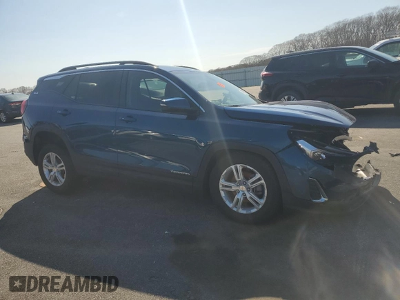 2021 GMC Terrain SLE with VIN 3GKALTEV9ML357935, listed as a Copart auction lot 54071055 with Not provided miles and Clean title. Bid and sale history available at DreamBid. Image 4.