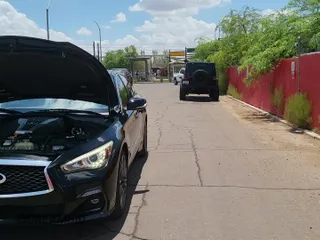 2018 Infiniti Q50 Red Sport 400 z VIN JN1FV7AR0JM481432, wystawiony jako Copart lot #85313375 z przebiegiem 90 319 mil mil oraz Czysty tytuł • Clean title. Historia ofert i sprzedaży dostępna na DreamBid. Obrazek 11.