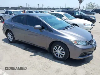 2015 Honda Civic LX with VIN 19XFB2F57FE283791, listed as a IAAI auction lot 42419016 with 107,999 mi miles and . Bid and sale history available at DreamBid. Image 1.