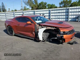 2023 Chevrolet Camaro LT1 with VIN 1G1FF1R73P0132607, listed as a Copart auction lot 48630625 with 17,833 mi miles and Non Repairable. Bid and sale history available at DreamBid. Image 4.