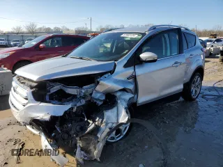 2019 Ford Escape Titanium с VIN 1FMCU9J94KUC23524, выставлен на аукционе Copart как лот 87083124 с пробегом 57 588 миль миль и Списание • Salvage title. История ставок и продаж доступна на DreamBid. Изображение 1.