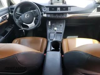 2014 Lexus CT 200h with VIN JTHKD5BH2E2194912, listed as a Copart auction lot 50872395 with Not provided miles and Salvage title. Bid and sale history available at DreamBid. Image 8.