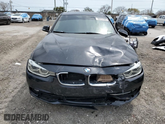 2016 BMW 3 Series 328i with VIN WBA8E9C54GK647559, listed as a Copart auction lot 50257465 with 120,983 mi miles and Salvage Title. Bid and sale history available at DreamBid. Image 5.