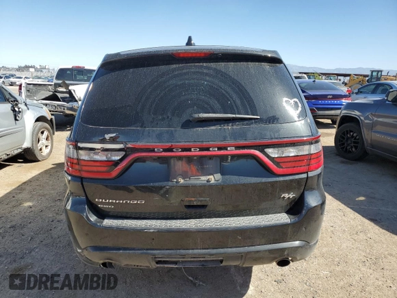 2014 Dodge Durango R/T z VIN 1C4SDJCT4EC318329, wystawiony jako Copart lot #55037725 z przebiegiem 224 058 mil mil oraz Szkoda całkowita • Salvage title. Historia ofert i sprzedaży dostępna na DreamBid. Obrazek 6.