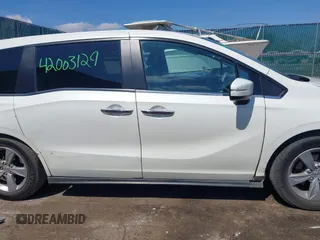 2018 Honda Odyssey EX-L z VIN 5FNRL6H70JB102713, wystawiony jako IAAI lot #42003129 z przebiegiem 410 500 mil mil oraz . Historia ofert i sprzedaży dostępna na DreamBid. Obrazek 13.