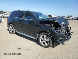 2018 Mercedes-Benz GLE 350 with VIN 4JGDA5HB0JB093461, listed as a Copart auction lot 60826815 with 65,010 mi miles and Salvage title. Bid and sale history available at DreamBid. Image 4.