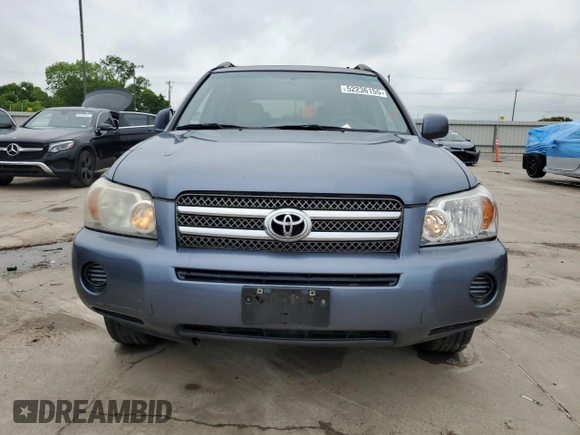 2006 Toyota Highlander Hybrid with VIN JTEDW21A460006147, listed as a Copart auction lot 52236155 with 219,630 mi miles and Clean Title. Bid and sale history available at carsss.com. Image 5.