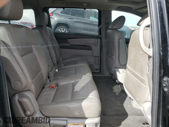 2011 Honda Odyssey EX-L with VIN 5FNRL5H67BB001266, listed as a Copart auction lot 48247265 with 160,524 mi miles and Salvage Title. Bid and sale history available at DreamBid. Image 11.