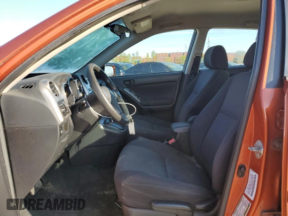 2005 Pontiac Vibe with VIN 5Y2SL63805Z463084, listed as a Copart auction lot 74287354 with 196,909 mi miles and Salvage Title. Bid and sale history available at carsss.com. Image 7.