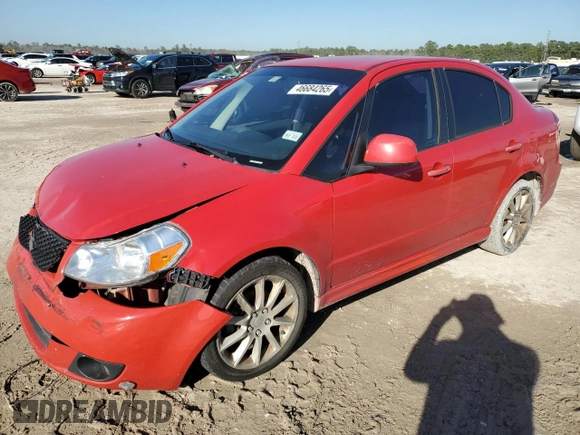 2009 Suzuki SX4 Touring Pkg 2 with VIN JS2YC417596201244, listed as a Copart auction lot 46684265 with 146,543 mi miles and Salvage Title. Bid and sale history available at carsss.com. Image 1.