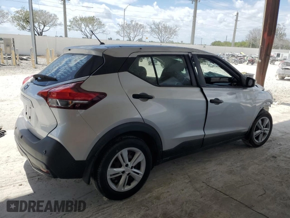 2020 Nissan Kicks S with VIN 3N1CP5BV3LL546154, listed as a Copart auction lot 55683785 with 0 mi miles and Clean Title. Bid and sale history available at carsss.com. Image 3.