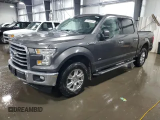 2015 Ford F-150 XLT with VIN 1FTEW1EP4FKE16999, listed as a Copart auction lot 58044245 with 83,362 mi miles and Salvage title. Bid and sale history available at DreamBid. Image 1.