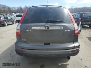 2010 Honda CR-V EX-L with VIN 5J6RE4H72AL031939, listed as a Copart auction lot 49776475 with 0 mi miles and Salvage Title. Bid and sale history available at carsss.com. Image 6.