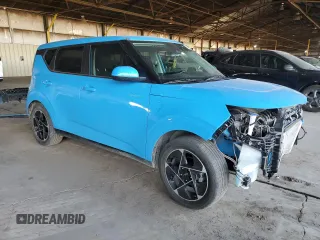 2024 Kia Soul EX with VIN KNDJ33AUXR7231426, listed as a Copart auction lot 46540865 with 18,781 mi miles and Salvage Title. Bid and sale history available at carsss.com. Image 4.