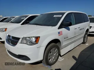 2017 Dodge Grand Caravan SE Plus with VIN 2C4RDGBG2HR776551, listed as a Copart auction lot 75344454 with 295,426 mi miles and Clean Title. Bid and sale history available at DreamBid. Image 1.