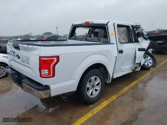 2017 Ford F-150 XL with VIN 1FTEW1C85HKD31538, listed as a IAAI auction lot 41056270 with NaN miles. Bid and sale history available at carsss.com. Image 4.